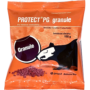 Protect PG granule na hubení hlodavců, sáček 150 g Protect PG granule na hubení hlodavců, sáček 150 g