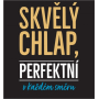 Albi Sametový hrnek Skvělý chlap černý 300 ml