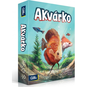 Albi Akvárko společenská hra, ve které tvoříte akvárium doporučený věk 7+