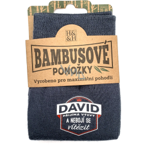 Albi Bambusové ponožky David, velikost 39 - 46