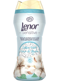 Lenor Sensitive Cotton Fresh vůně čisté bavlny vonné perličky do bubnu pračky 210 g