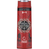 Old Spice White Wolf 3v1 sprchový gel na tvář, tělo a vlasy pro muže 400 ml