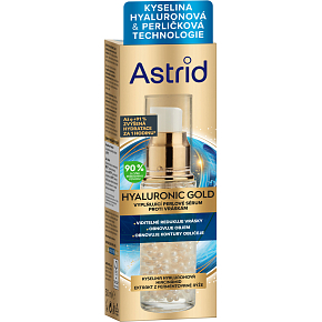 Astrid  Hyaluronic Gold pleťové sérum, 30 ml