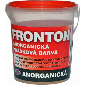 Fronton prášková barva do stavebních směsí malt a betonů, 0261 středně hnědá, 800 g Fronton prášková barva do stavebních směsí malt a betonů, 0261 středně hnědá, 800 g