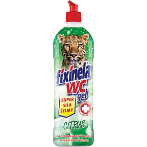 Fixinela Citrus Wc gel síla šelmy, WC čistič, 750 ml