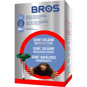 Bros Sonic solární odpuzovač krtků 1 kus