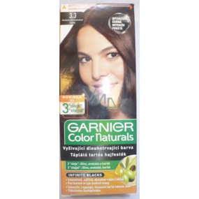 Garnier Color Naturals barva na vlasy 3,3 hnědočervená karamelová