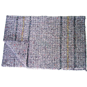 Clanax Hadr tkaný šedý na podlahu 80 x 50 cm 1 kus