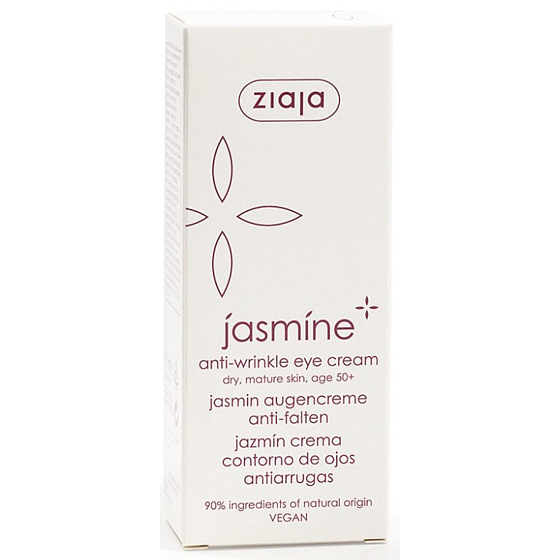 Ziaja Jasmín 50+ protivráskový krém pod oči a na víčka 15 ml