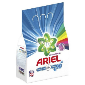 Ariel Fresh Touch of Lenor Fresh Color prací prášek na barevné prádlo 20 dávek 1,5 kg