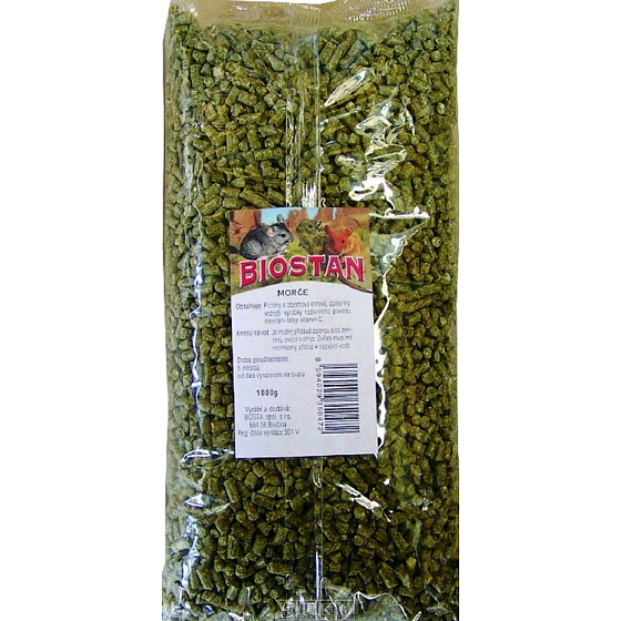 Biostan Morče krmivo pro Morčata 1 kg