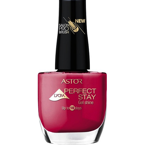 Astor Perfect Stay Gel Shine 3v1 lak na nehty 310 Scandalous Red 12 ml