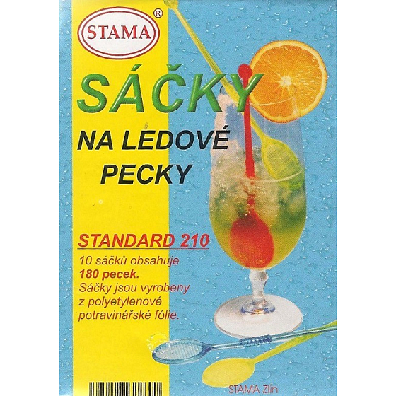 Stama Standard 210 Sáčky na ledové pecky 180 pecek 10 sáčků