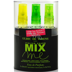 Ulric de Varens Mix Me Italian Charm parfémovaná voda pro ženy 3 x 20 ml
