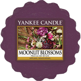 Yankee Candle Moonlit Blossoms - Květiny ve svitu měsíce vonný vosk do aromalampy 22 g