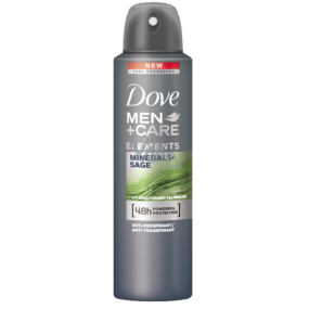 Dove Men + Care Elements Minerals & Sage antiperspirant deodorant sprej s 48hodinovým účinkem pro muže 150 ml