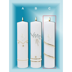 Lima Kostelní křestní svíčka č. 1026 Typ C 50 x 210 mm 1 kus