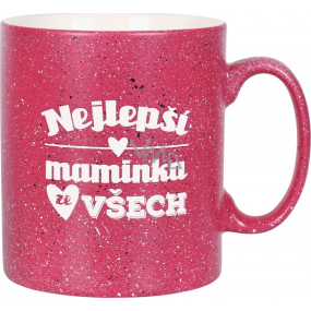 Albi Kameninový hrnek Maminka malinový 570 ml