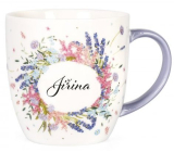 Albi Kvetoucí hrnek se jménem Jiřina 380 ml