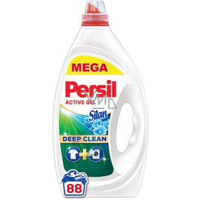 Persil Deep Clean Freshness by Silan univerzální tekutý prací gel na barevné prádlo 88 dávek 3,96 l