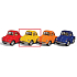 EP Line Volkswagen Little Beetle autíčko na natahování Žluté 5 x 3 x 3 cm