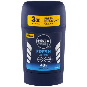 Nivea Men Fresh Active antiperspirant stick pro muže 50 ml