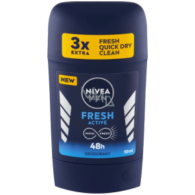 Nivea Men Fresh Active antiperspirant stick pro muže 50 ml