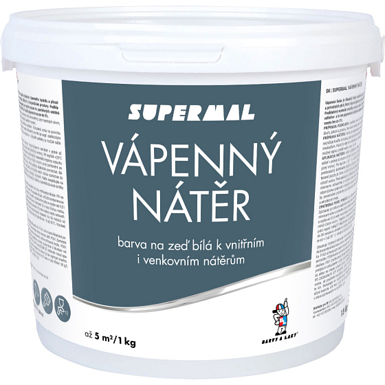 Supermal vápenný nátěr 15 kg