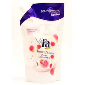 Fa Růže & Mandlové mléko tekuté mýdlo náhradní náplň 500 ml
