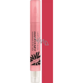 Rimmel London Lasting Finish 1000 Kisses lesk na rty 500 Unstoppable Red 4 ml