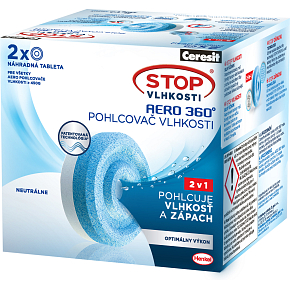 Ceresit Stop vlhkosti Aero 360° odvlhčovač náhradní náplň, 2× 450 g