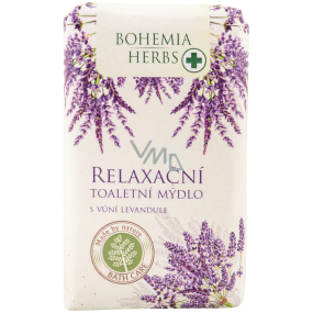 Bohemia Gifts Lavender relaxační toaletní mýdlo 100 g