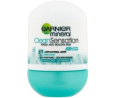 Garnier Mineral Clean Sensation 48h kuličkový antiperspirant deodorant roll-on pro ženy 50 ml
