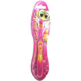 Nekupto Zubíci zubní kartáček pro děti s nápisem Sluníčko měkký 1 kus