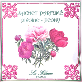 Le Blanc Pivoine - Pivoňka Vonný sáček 11 x 11 cm 8 g