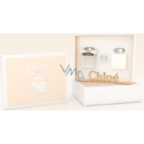 Chloé Fleur de Parfum parfémovaná voda pro ženy 75 ml + tělové mléko 100 ml + parfémovaná voda 5 ml, Miniatura dárková sada