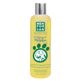 MenForSan Pšeničné klíčky přírodní velmi jemný šampon pro štěňata 300 ml