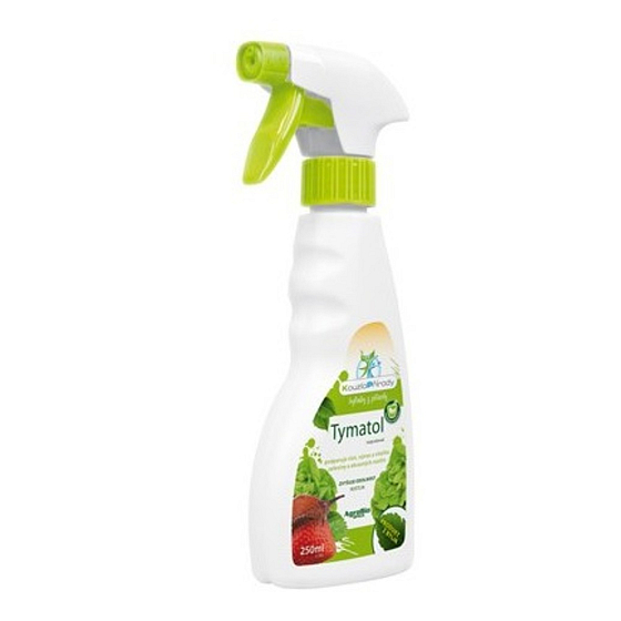 Kouzlo Přírody Tymatol podporuje růst, výnos a vitalitu zeleniny a okrasných rostlin 250 ml rozprašovač