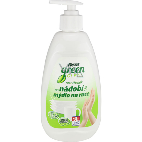 Real Green Clean prostředek na nádobí & mýdlo na ruce 500 g