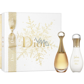 Christian Dior Jadore parfémovaná voda pro ženy 50 ml + tělové mléko pro ženy 75 ml, dárková sada