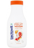 Lactovit Fruit Energy Vitalita a svěžest broskev a grep sprchový gel pro suchou pleť 300 ml