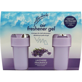 Akolade Air Freshener Lavender solid gel osvěžovač vzduchu 2 x 150 g