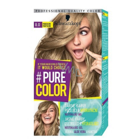 Schwarzkopf Pure Color barva na vlasy 8.0 Pravá blond 60 ml