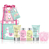 Baylis & Harding Lama mycí gel 100 ml + sprchový krém 100 ml + tělové mléko 50 ml + krém na ruce 50 ml + koupelové krystalky 25 g + mycí žínka, kosmetická sada
