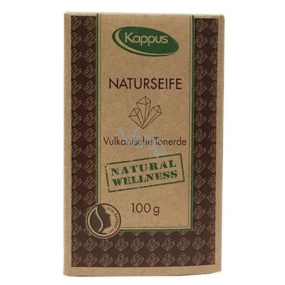 Kappus Natural Wellness Vulkanické bahno certifikované přírodní mýdlo100 g