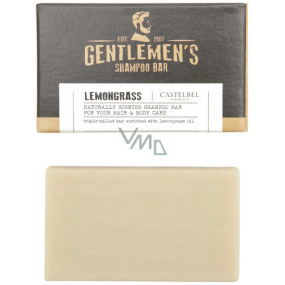Castelbel Gentlemens Citronová tráva 2v1 tuhý šampon na vlasy a tělo pro muže 35 g
