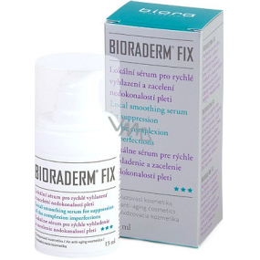 Bioraderm Fix lokální pleťové lokální sérum pro rychlé vyhlazení a zacelení nedokonalostí 15 ml