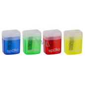 Spoko Ořezávátko s víčkem a kontejnerem 25 x 19 x 35 mm 1 kus různé barvy