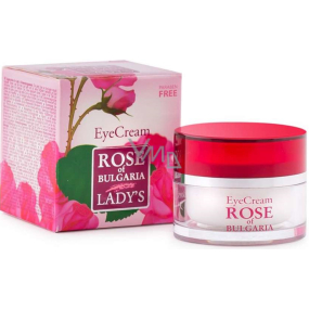 Rose of Bulgaria krém na oční okolí s růžovou vodou 25 ml