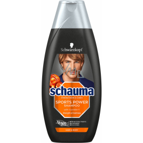 Schauma Men Sports Power šampon na vlasy a tělo pro muže 400 ml